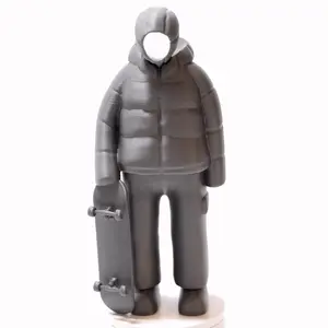 12” Standing Skateboard Collectible Lamp