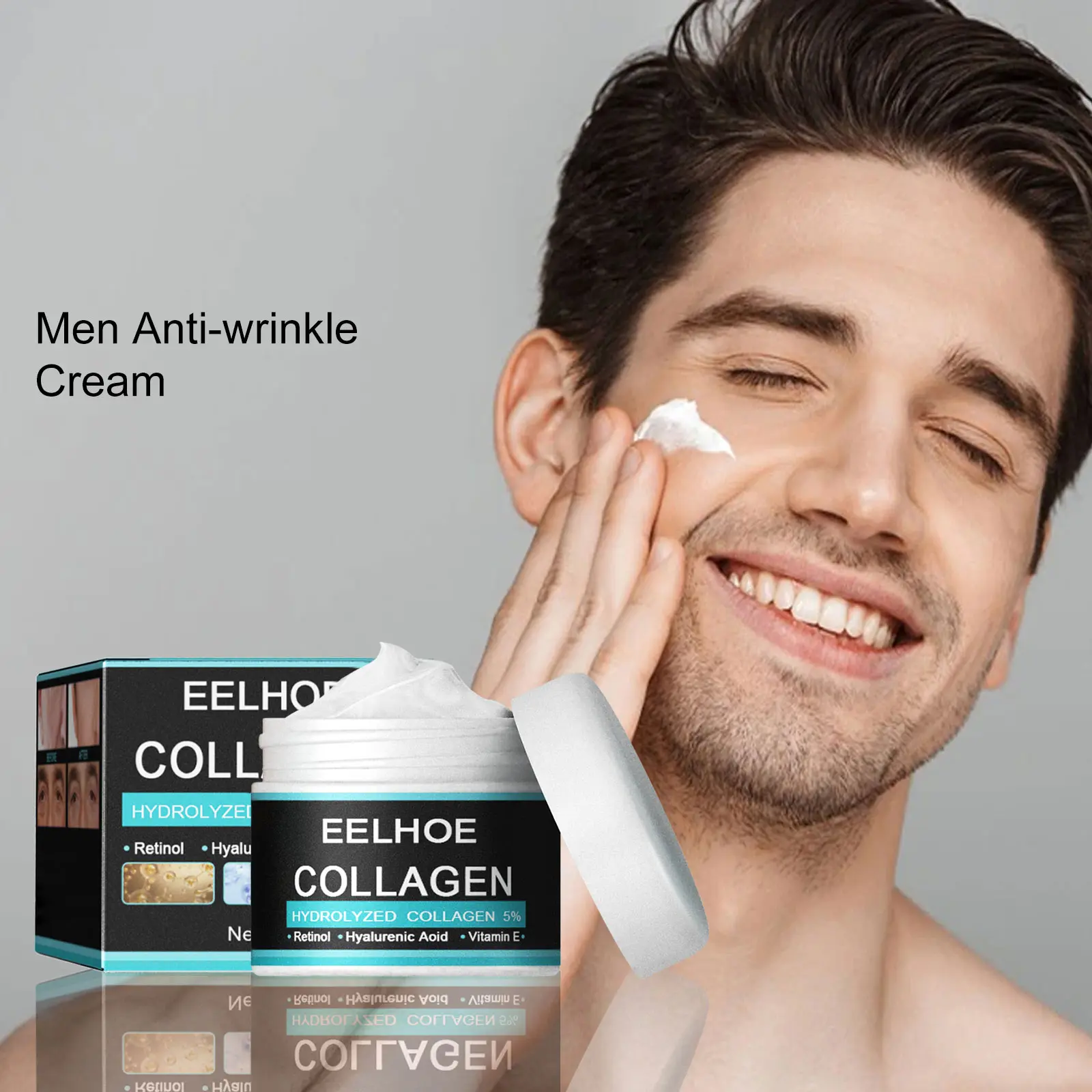 Men’s Skincare Face Cream | Deep Hydrating Moisturizer | Anti-Aging Care Cream for Firm & Smooth-Looking Skin/Men’s Face Cream / Men’s Moisturizer / Face Moisturizer / Hydrating Cream / Skin Care / Anti Aging Care， Moisture, Moisturizing