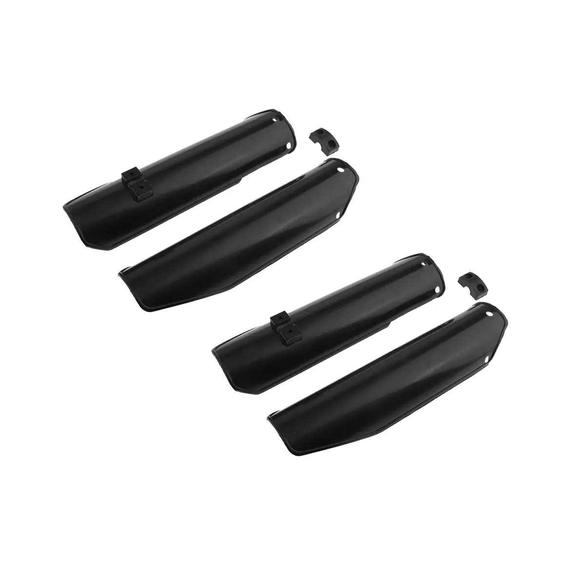 2-Pair Plastic Motorcycle Parts Front Shock Fork Absorber Protector Covers, 250x70mm Fork Guards Crash Guards for 90Cc-160Cc Universal Fit Motocross Dirt Bikes, Front Protection Easy Install