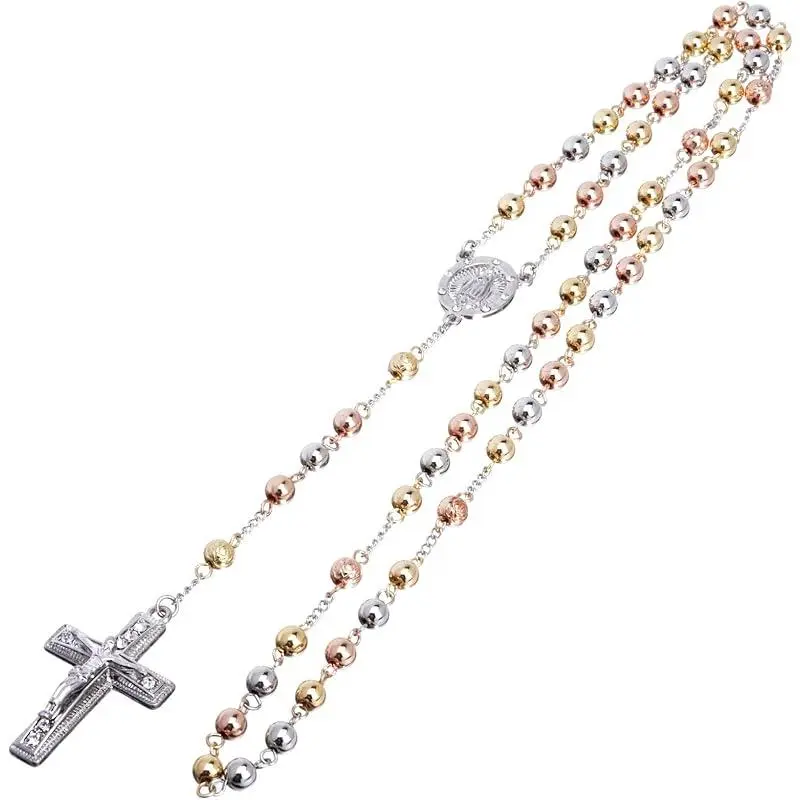 Rose Gold Silver Gold Tone