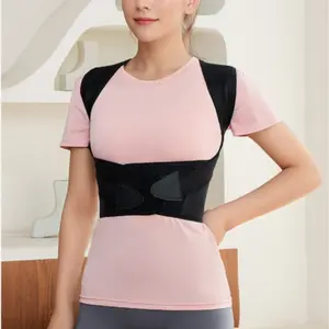 Posture Corrector Belt, Posture Straightener, Cross Strap Design, Lightweight & Breathable, Invisible Wear, Ideal for Office & Home Use