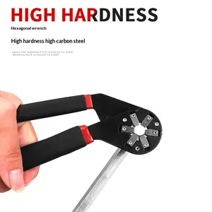 Multi-purpose wrench, torque-adjustable wrench, special tool for external hexagonal fastening.