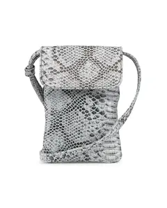 Penny Phone Bag: Ebony Snake