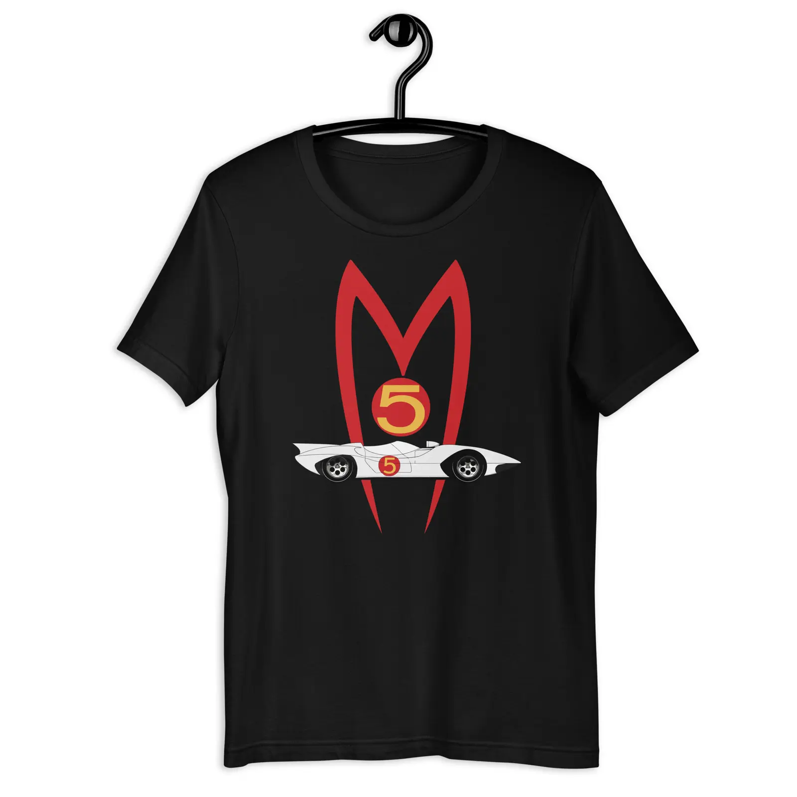 Mach 5 Speed Racer-Inspired Unisex T-shirt Sweatshirt Hoodie, Car Enthusiast Gift