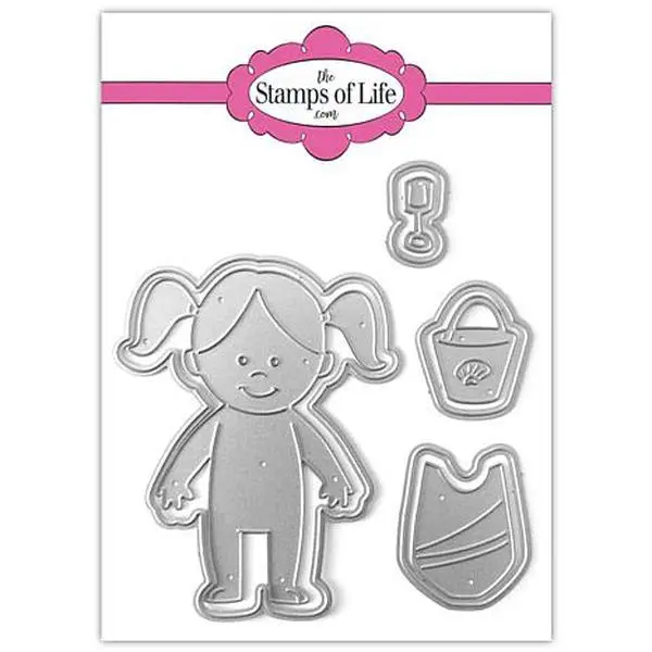 Crafts & Sewing The Stamps of Life Little Peeps Katie Dies