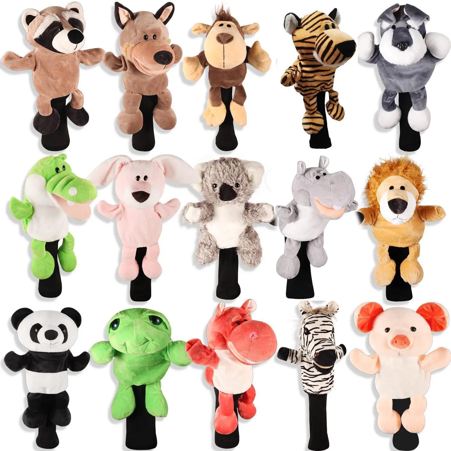 All kinds of animal golf club Driver head covers suitable for men's and women's golf Driver Club mascot novelty cute gift