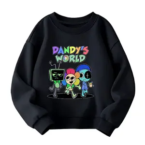 Youth Gaming Sweatshirt, Dandy’s World Sweatshirt, Cute Game Character Sweatshirt, Game Cartoon Sweatshirt, Sprunki Kids Sweatshirt, Toddler Gamer Sweatshirt.The perfect gift for children.Pure cotton, breathable crew neck sweatshirt.