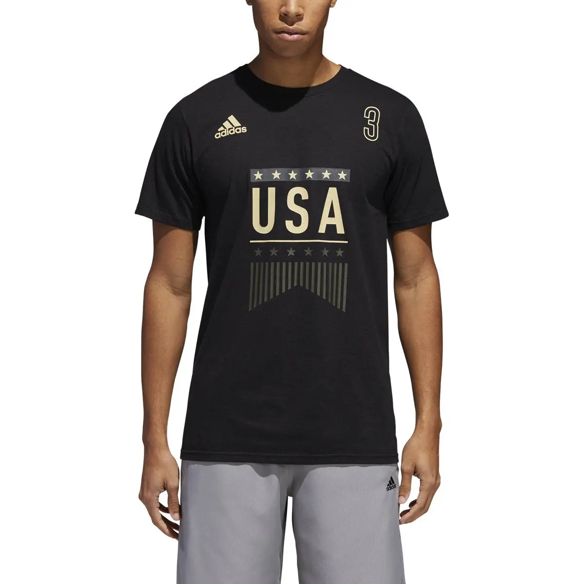 [CW9796] Mens Adidas Team USA Tee