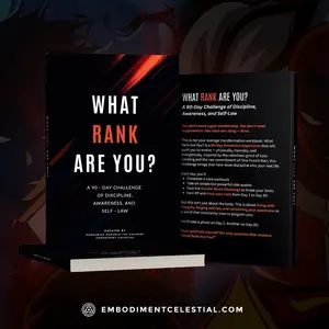 What Rank Are You? Work Book - 90-Day Self-Discipline Challenge for Daily Core Workouts & XP Tracking - Premium Quality Workbook for Radical Self-Growth