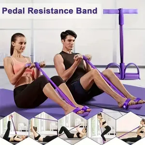 Fitness Rope Foot Puller, Abdominal Exercise Aid, Abs Equipment, Home Workout Equipment, Leg Strengthener, Comfortable Design, Durable Material, Yoga Band