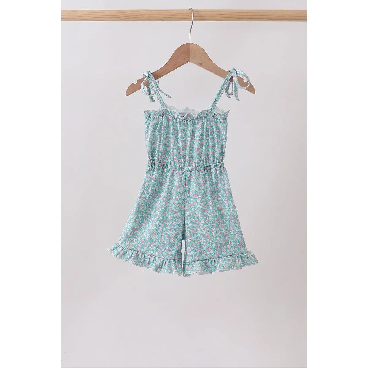 Green Floral Jumpsuit