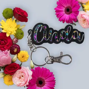 Custom Acrylic Name Keychain