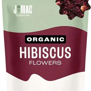 J Mac Botanicals, Certified Organic Hibiscus Flower, loose leaf tea, Flor de Jamaica