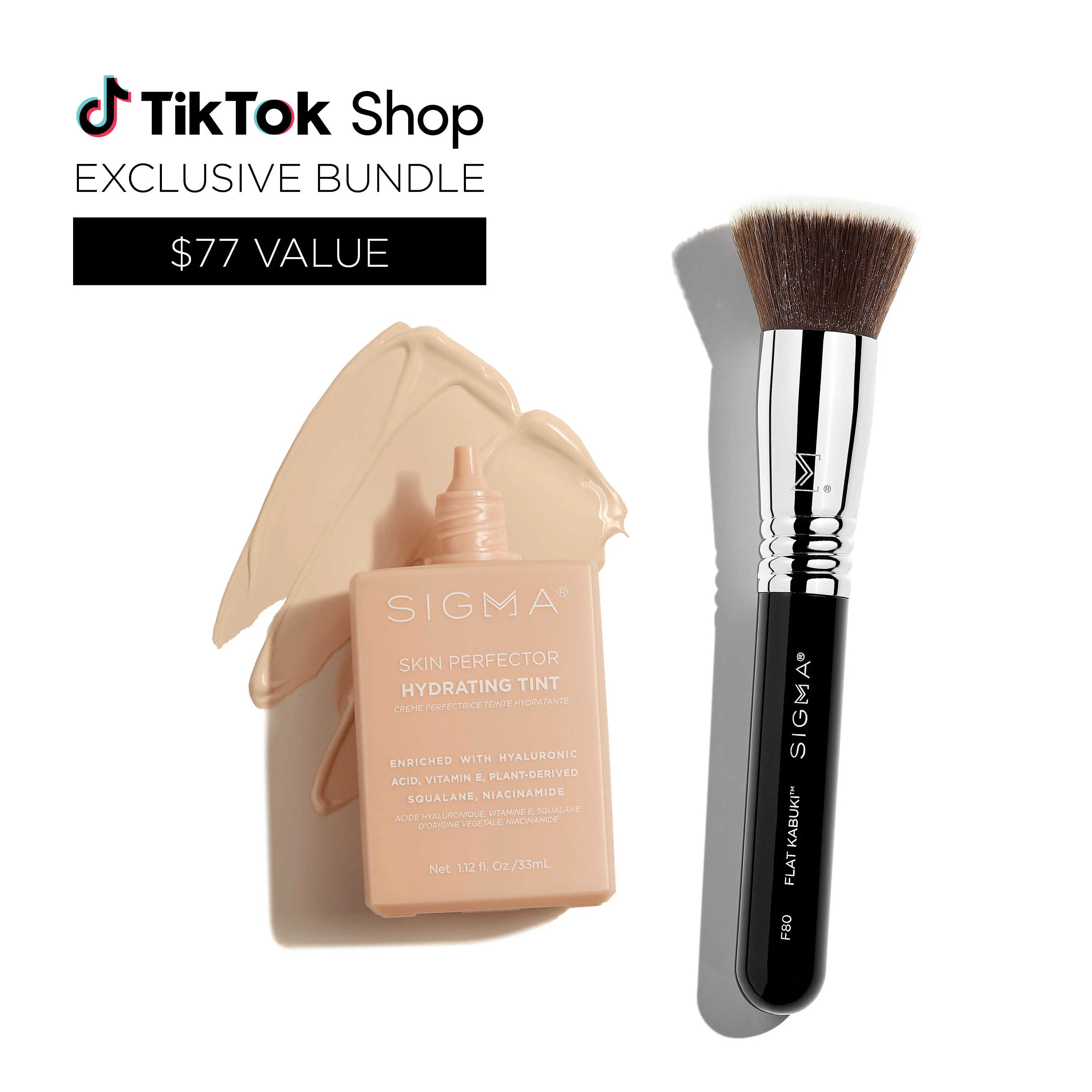 Skin Tint & F80 Brush Duo
