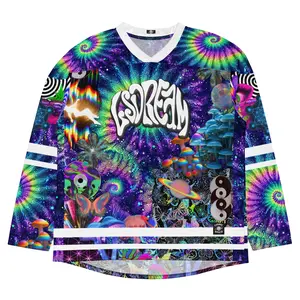 LSDream Inspired Star Child Go Wild Rave Jersey, Psychedelic Festival Outfit, Comfy Outfit for Bass Music Lovers