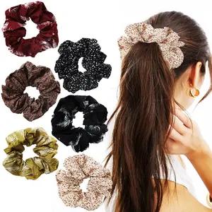6Pcs Extra Large Scrunchies for Women's Hair, Premium Satin Soft Jumbo Scrunchy, Big Elastic Thick Band Hair Accessories - Home Improvement.