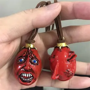 Anime Berserk Behelit Keychain Guts Griffith Egg Of King Pendant Neckalce Unisex Car Backpack Jewelry Decoration Accessory