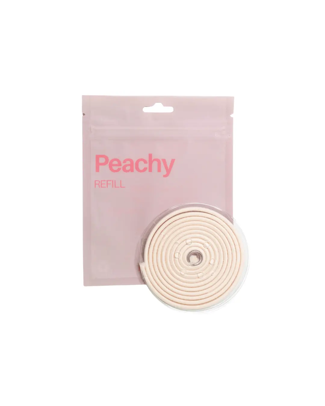 TIY Peachy Refill - 51 Inches Pink Customizable Hair Tie for Any Hair Type - 13x Stronger & 2x Stretchier Than Regular Hair Ties
