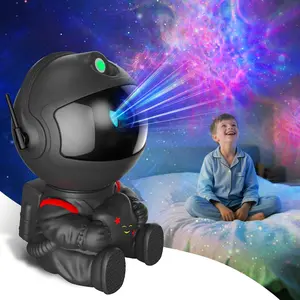 Astronaut Galaxy Projector, Star Projector Galaxy Light, Night Light for Kids, Nebula Ceiling LED Lamp, Room Decor, with Timer and Remote, Gifts for Birthdays