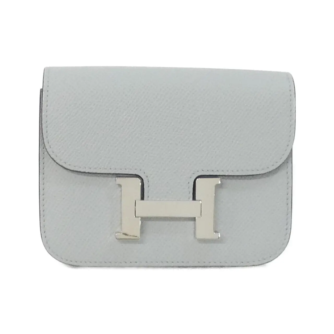 Pre-owned HERMÈS Calfskin Small Leather Goods Hermes Constance Slim Epsom Wallet