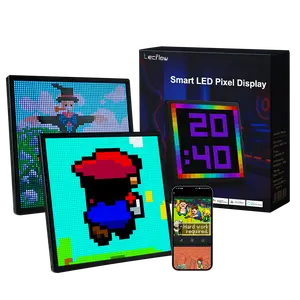 Smart Gaming Pixel Display LED Matrix Panel Custom Text Pattern & Animation Screen