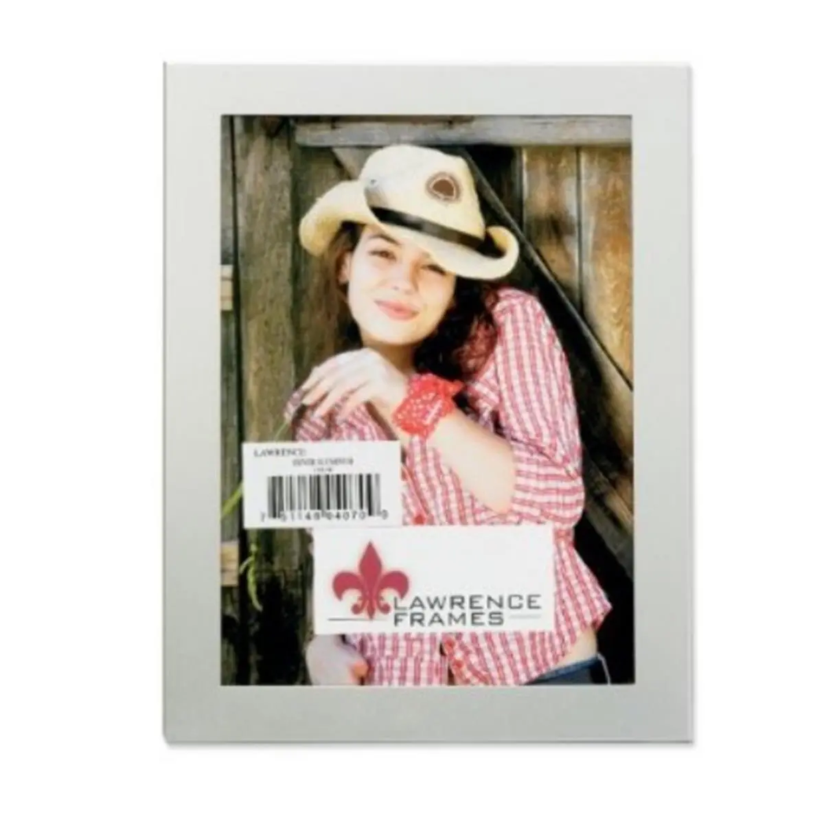 Brushed Silver 8x10 Metal Picture Frame