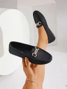 Women's Comfortable Walking Flats, Fashion One-Step Slip-On Casual Rubber Shoes, Ideal for Work, Versatile Stylish Choice for All Day Wear