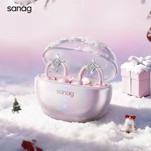 * Featured Products * Sanag S6S Nova ear clip on earphones for iPhone for Android for Samsung wireless Bluetooth women accessories earring headphones open design sports running fitness yoga exercise earbuds festive holiday gifts birthdays anniversary gift