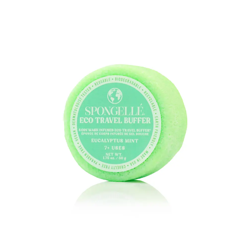 Eucalyptus Mint Eco Travel Body Wash Infused Buffer