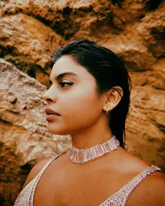 Handmade Unisex Quartz Necklace & Choker with All Seeing Eye Detail