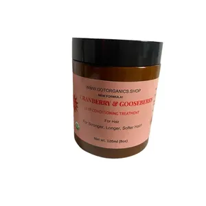 Deep conditioner hair treatment for growth and strength Cranberry & Gooseberry Deep Conditioning Treatment