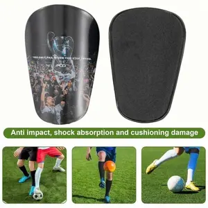 Durable Football Shin Guards, Anti-Collision Soccer Leg Protection, Unisex Sports Equipment, Soccer Training Equipment, Fits Both Men and Women, Ideal for Matches