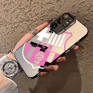 Fashion B-Barcelonas Design Phone Case Suitable for Samsung Galaxy S26 S25 S24 A37 A57 A17 A07 A56 A26 A36 A55 A35 A06 A16 A05 A14 A24 A34 A54 A15 A05s A04e A25 S23 S22 S21 S20 FE Ultra Plus Edge 4G 5G Anti Fall Matte Back Cover