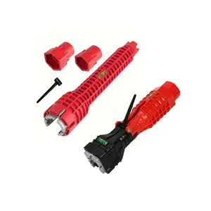 8-in-1 Multifunctional Sink Wrench for Bathroom Installation, Non-Slip Tool for Plumbing and Faucet Assembly, Essential Home Repair Equipment