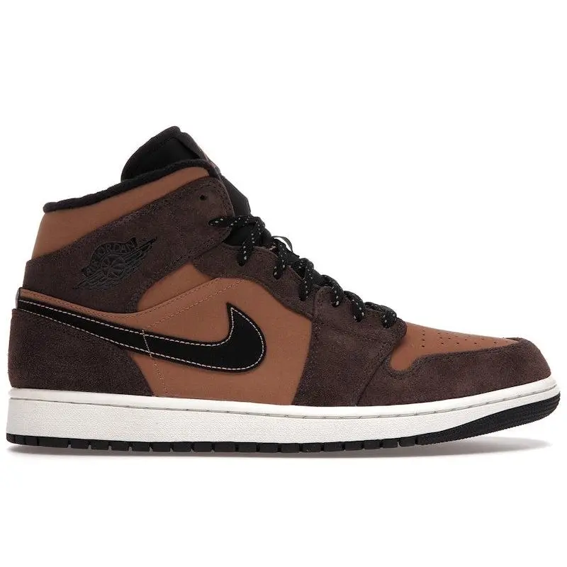 Jordan Men's 1 Mid SE Dark Chocolate, from StockX