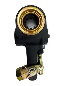 TORQUE AS1132 Automatic Brake Slack Adjuster 1.5" Diameter, 10 Spline Teeth 5.5" Lever w/collar lock clevis (Replaces Meritor R801041 Accuride Gunite Freightliner Mack 1132) (TR1132)