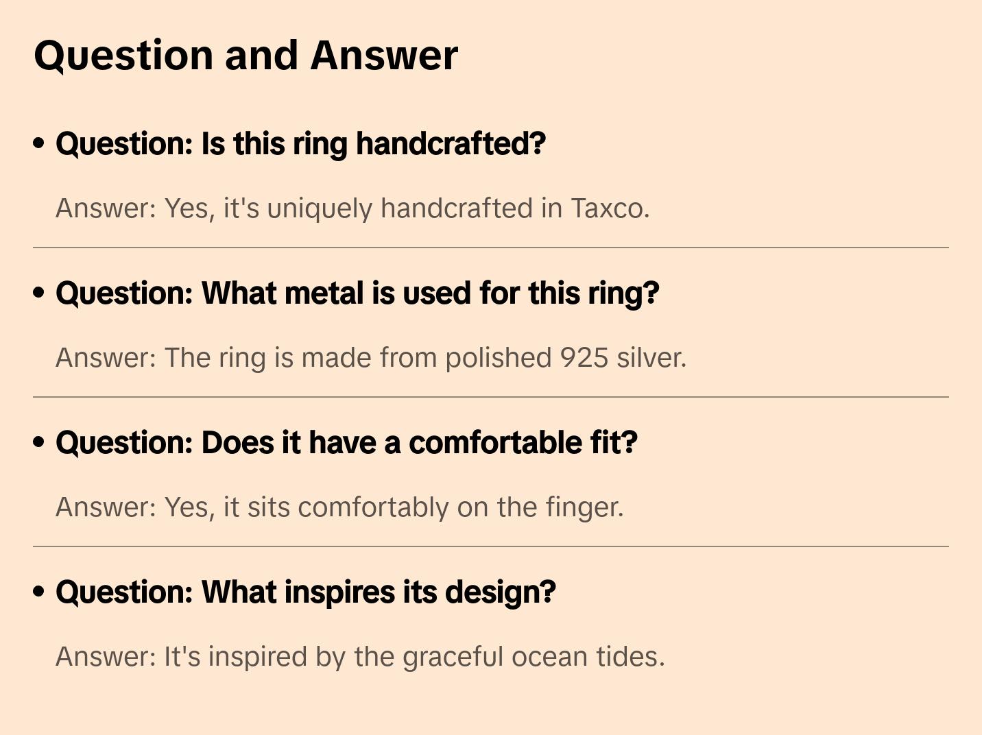 Tidal Grace - Over 6 Grams Of 925 Sterling Silver Tapered Wave Ring