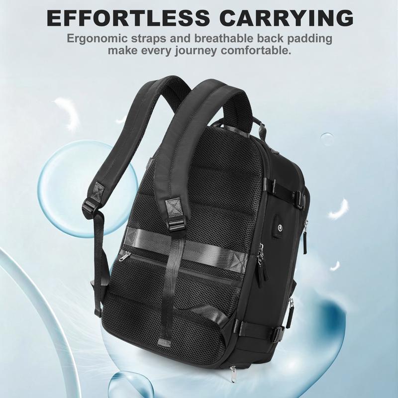 Vacuum Seal Backpack Travel With Electric Pump Personal Item Travel Backpack Carry on Flight Approved Traveling Backpack With Vacuum System Morral de Viaje Para Avion