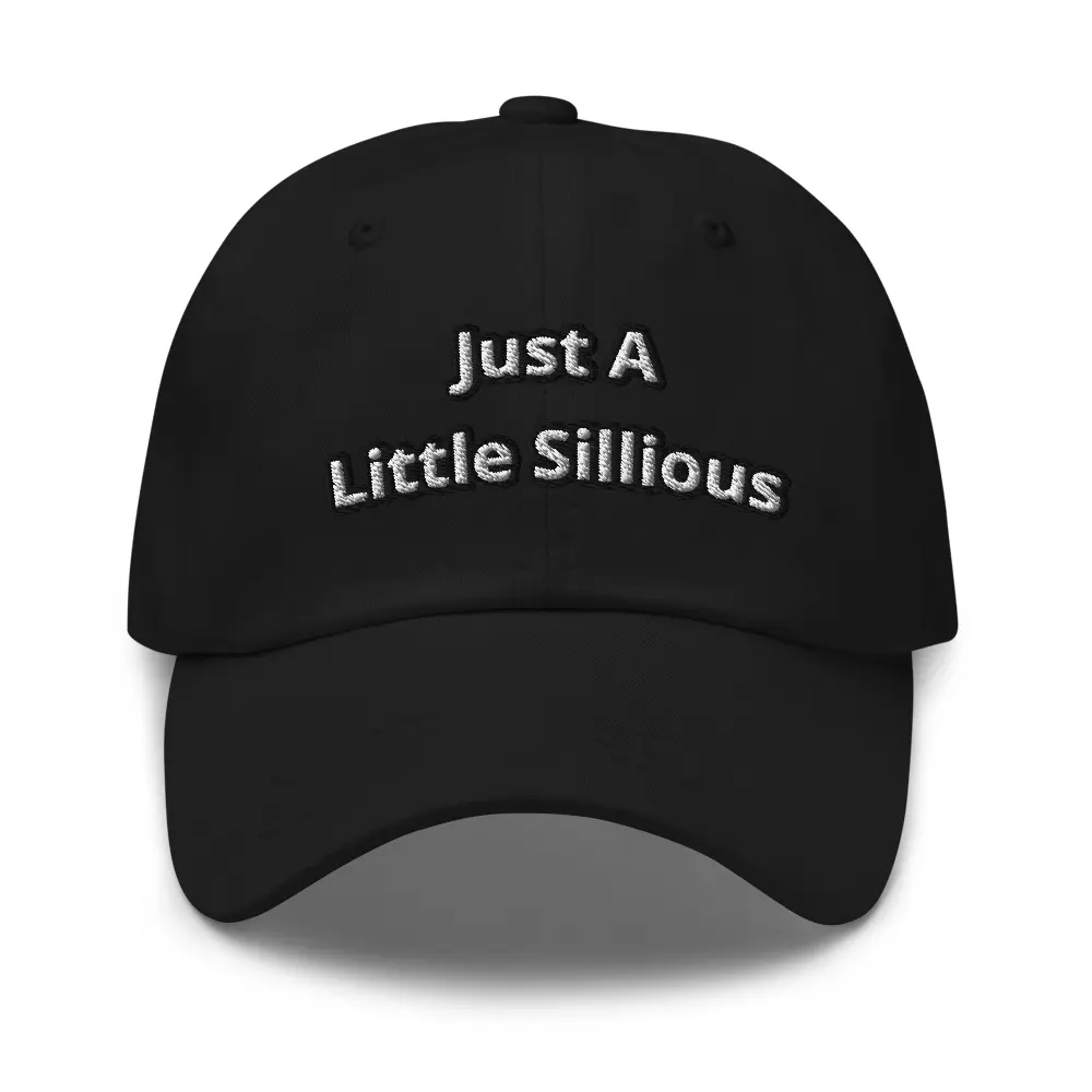 Just a Little Sillious Dad Hat Silly and Serious hAT