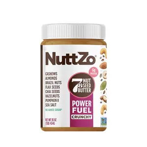 NuttZo Power Fuel Crunchy Nut & Seed Butter 16 oz