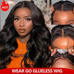 Recool Hair Put on and Go 6×5 Glueless Wigs Human Hair Pre-Cut Pre Bleached Knots Body Wave Humna Hair Wig 100% Humna Hair Wig#TikTokShopBlackFriday