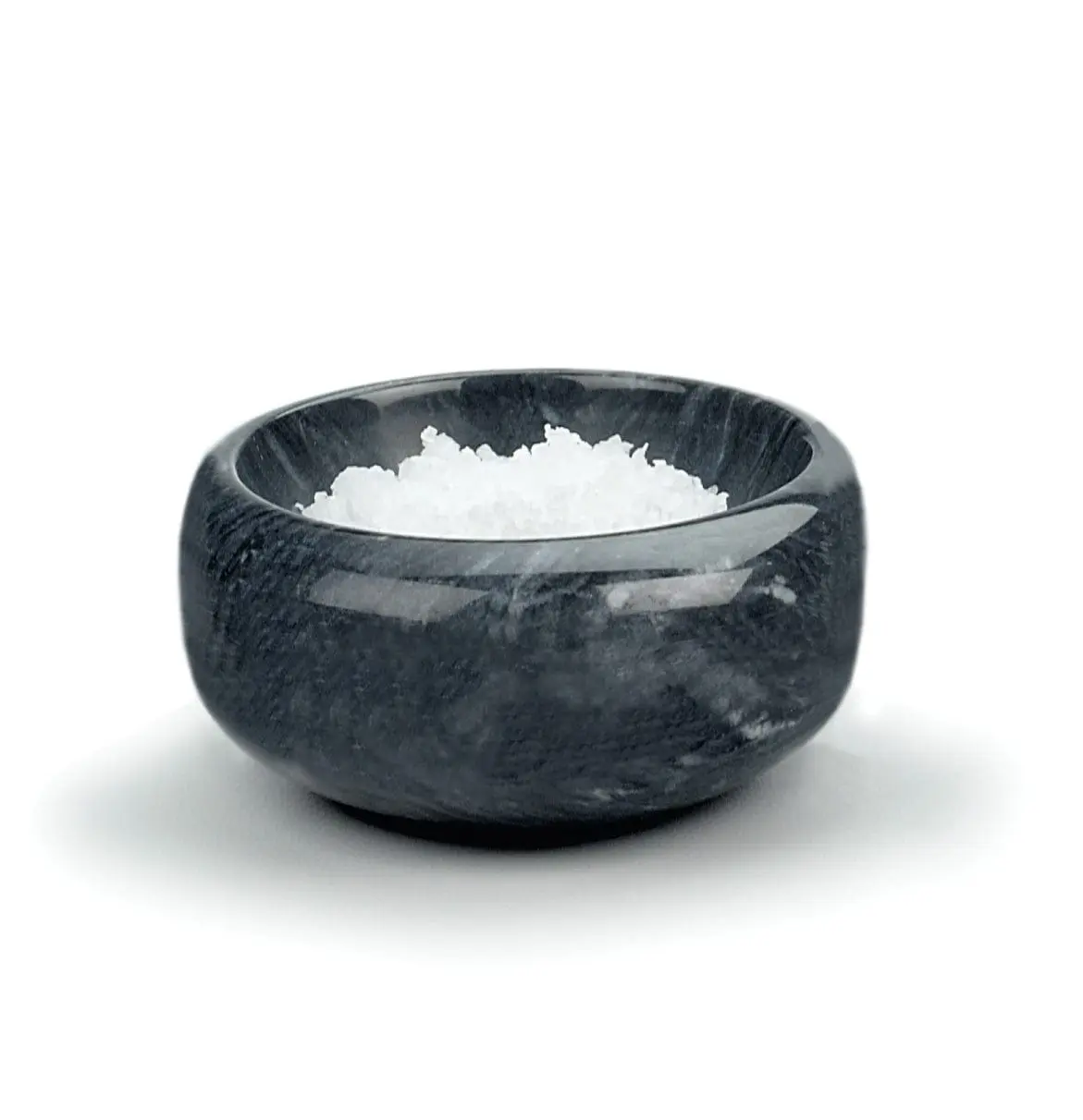 RSVP Black Marble Salt Bowl RSVP Black Marble Salt Bowl
