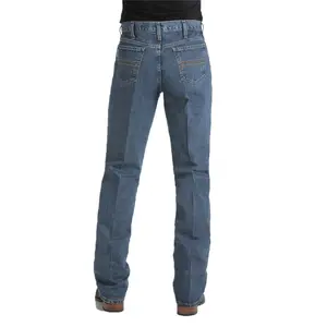 Cinch Men's Slim-Fit Silver Label Medium Stonewash Jeans, Style MB98034001
