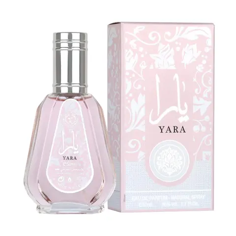 YARA EDP BY ARD AL ZAAFARAN 1.7 FL.OZ(50ML) NATURAL SPRAY FOR WOMEN Eau De Pafum Elegant Fragrance Parfum Oil Long Lasting Scent, Perfumes For Women, Vanilla Perfume, Long Lasting Women Perfumes