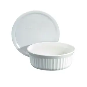 CorningWare® French White® 24-ounce Baking Dish with Lid