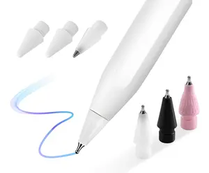 Precision Writing & Drawing Tip System [ 6X] for Heavy Use fits for Apple Pencil Pro / 2nd /1st Gen/USB-C — Ultra-Fine 0.7mm Tip for Clear Outlining, Durable iPad Pen Nibs for Long Sessions