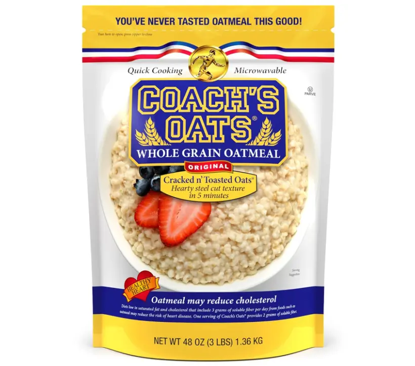 Coach's Oats Whole Grain Oatmeal, 3 Pound
