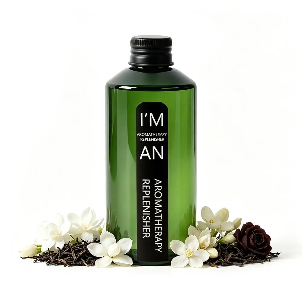 PINK ISLE Aromatherapy Replenisher 1pc Essential Oil Refill 6.76oz Fragrance Scent Long-lasting for Diffusers Humidifiers Car Deodorizers Plant-based Multi-purpose Liquid 200ML