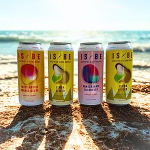 IS BE Clean Energy Drink Variety Pack (4 Cans) | Try All 3 Flavors | Organic Green Tea Caffeine, No Crash, Low Sugar, Vitamin C, Electrolytes | Natural Sparkling Beverage 16 FL OZ No Dye Sampler