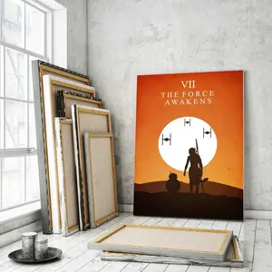 The Force Awakens  Minimalist Movie Poster